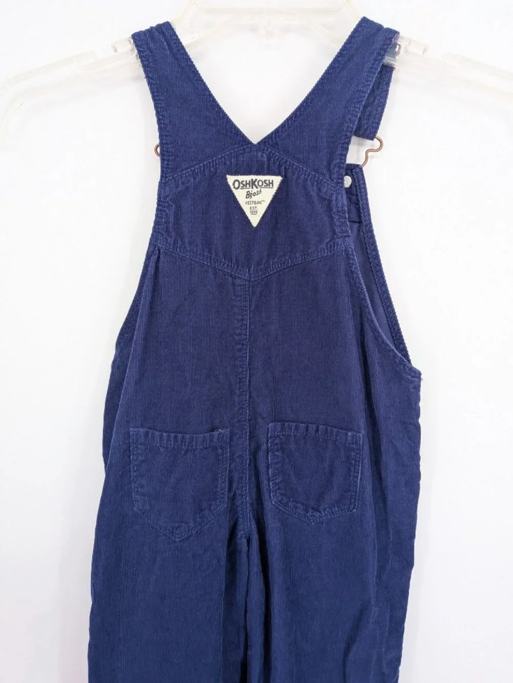 OshKosh Bgosh Corduroy Overalls Adjustable Bib Heritage Country School Kids 4T